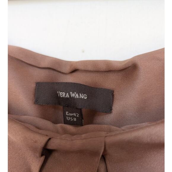 Vera Wang FW2007 Runway Silk Embroidered Skirt 42/8 - Picture 11 of 15